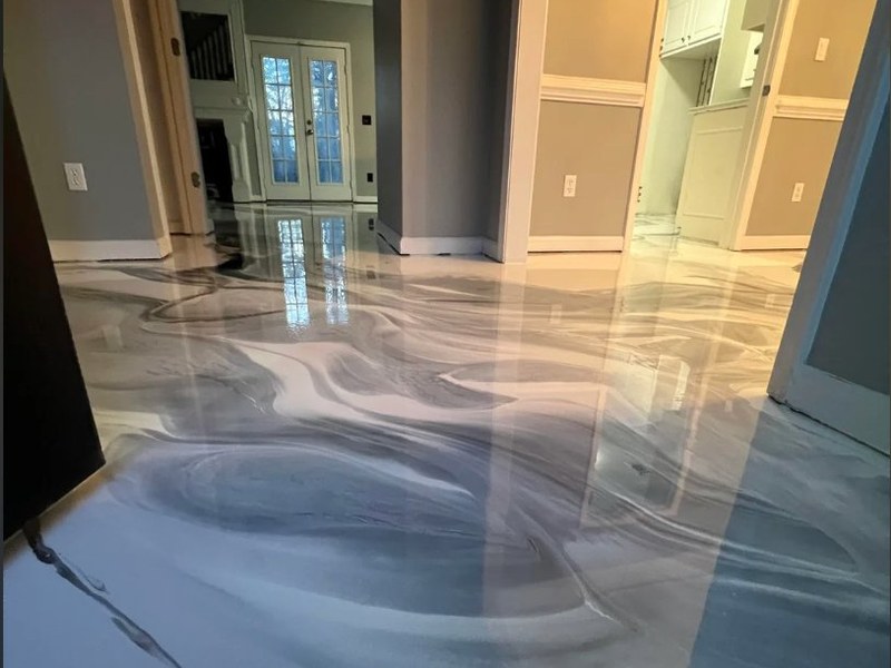 Commercial warehouse epoxy Broward County